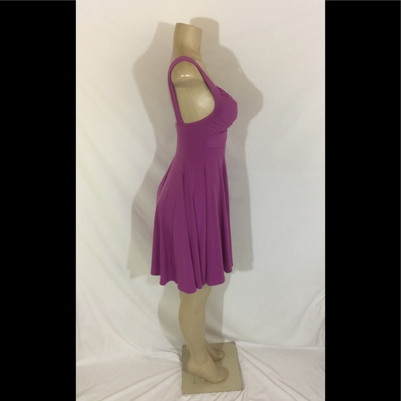 Moda International Size XS Magenta Color Dress - Picture 3 of 8